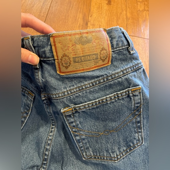 Vintage GITANO 100% Cotton Denim Jeans High Waisted 26”x 30-1/2” long - Picture 14 of 14